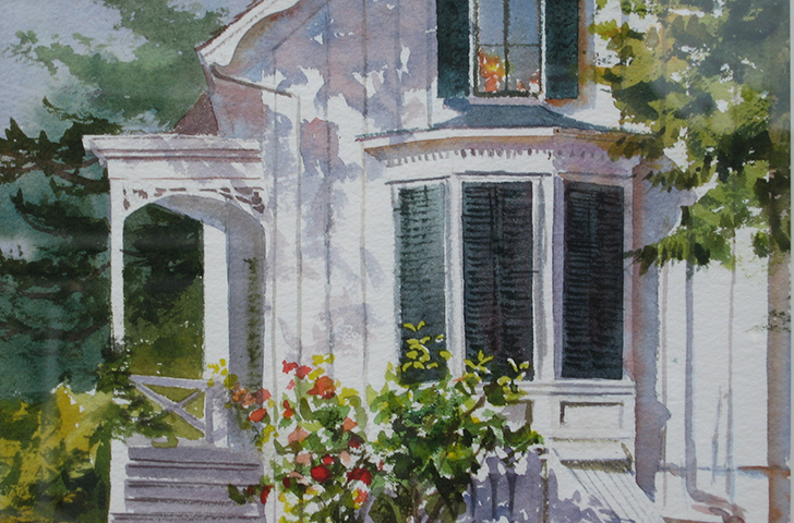 Cox -Stow House Painting