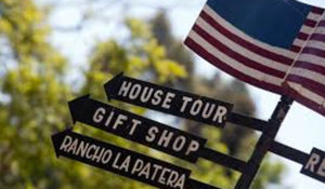 House Tour, Gift Shop, American Flag